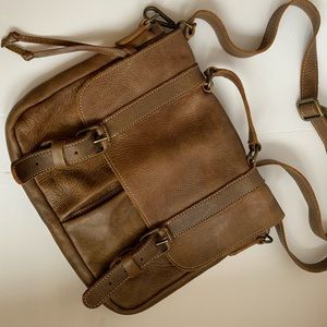 Leather Messenger Bag